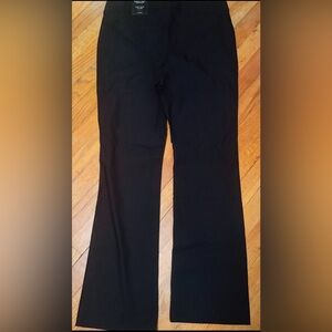 Vera Wang High Rise Flare Black Pants